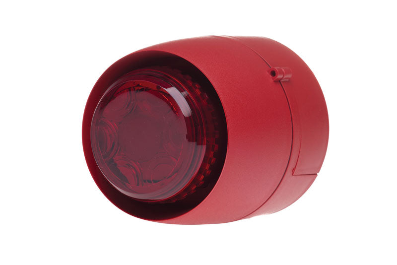 24vdc-red-fireplus-cdb-weatherproof-ip65-conventional-combined-fire-sounder-beacon-with-red-deep-base-branded-context-plus-cp750cdb