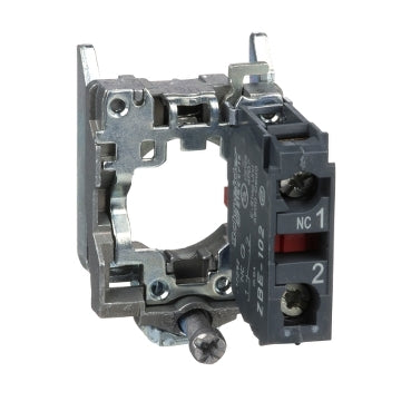 harmony-22mm-push-button-xb4b-operators-contact-block-with-mounting-collar-1-nc-screw-clamp-terminal-zb4bz102